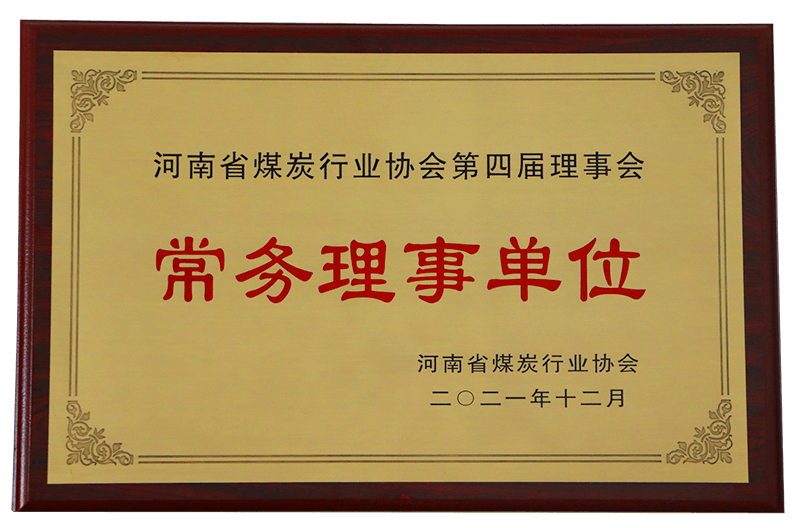 河南省煤炭行業(yè)協(xié)會(huì)常務(wù)理事單位