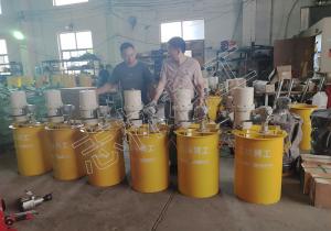 又是6臺，ZBQ-23/2.5型煤礦用氣動注漿泵再次發(fā)車！