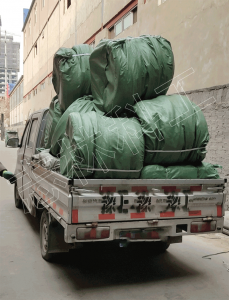 一車礦用注漿泵封孔器打包裝車準(zhǔn)備發(fā)往山西某煤礦！